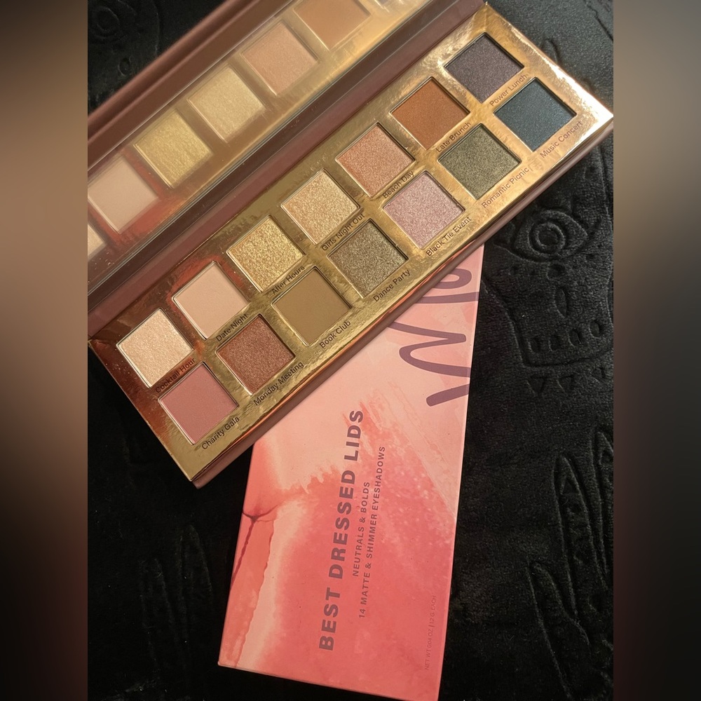 MALLY BEAUTY Best Dressed Lids Neutrals & Bolds Palette (Brand New!) 💘✨